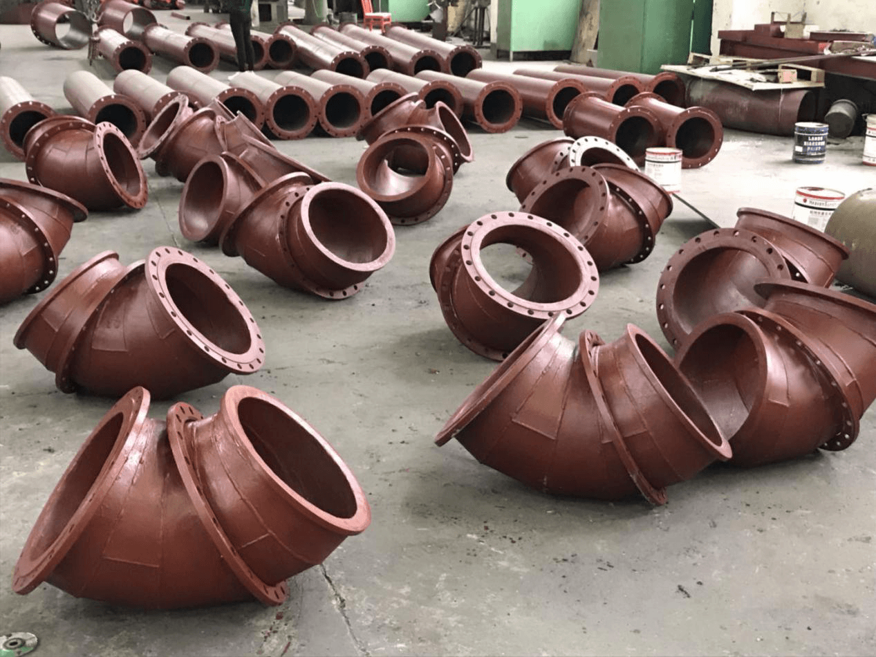 耐磨管道的種類很多：稀土合金耐磨管、燒結(jié)陶瓷管、雙金屬耐磨管等。